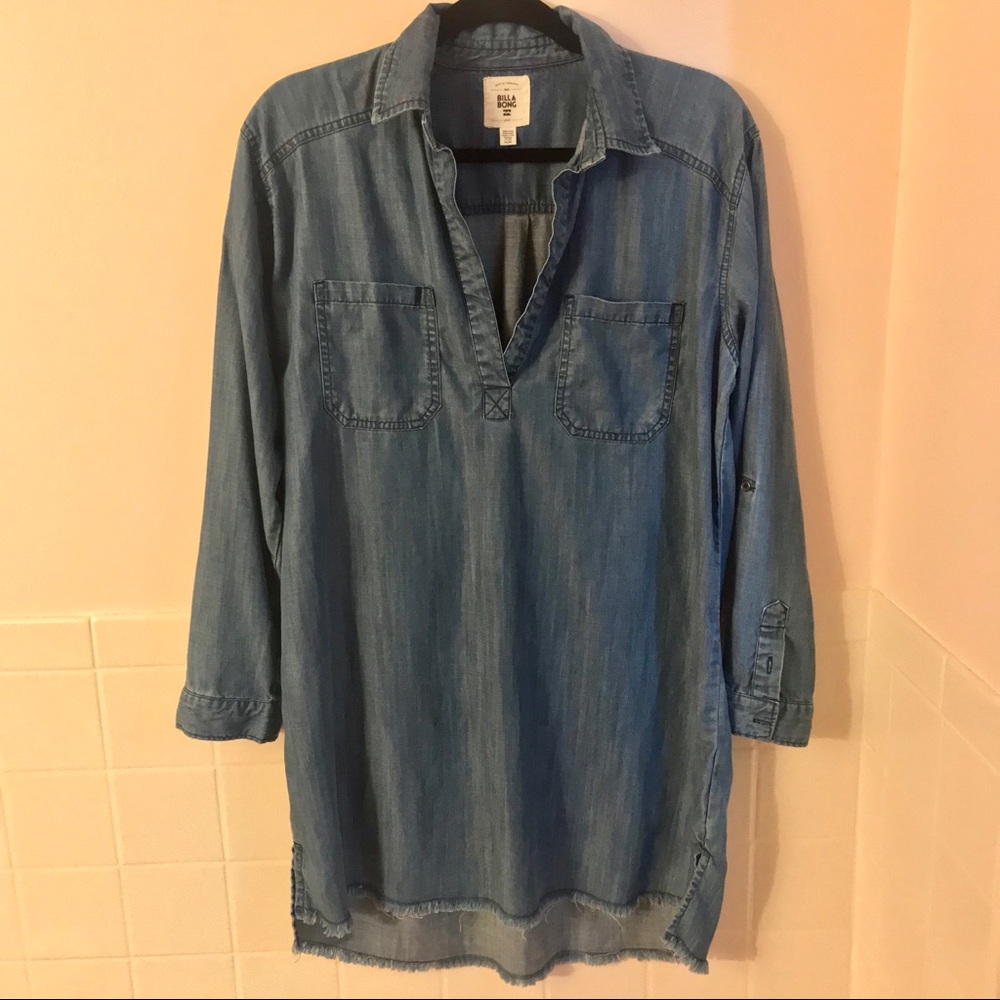 Billabong chambray shirtdress